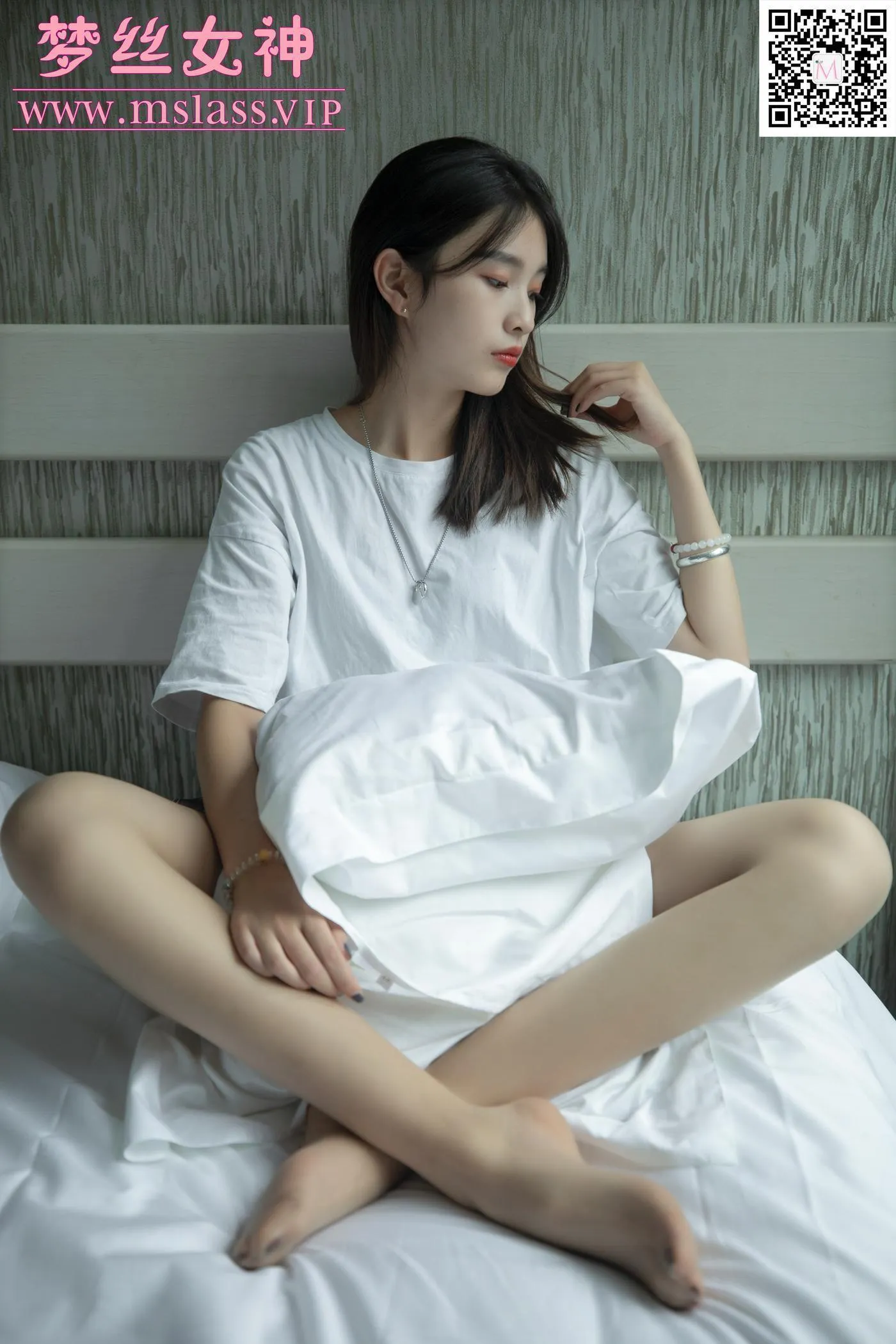 [MSLASS梦丝女神] 2020.10.13 NO.129 王晓瑞 纯系女神 [60P]插图8